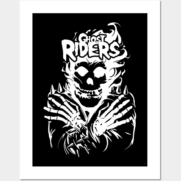 Ghost Riders Wall Art by Angel_Rotten